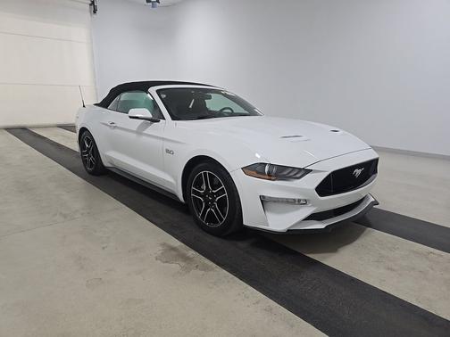 Oxford White 2019 Ford Mustang GT Premium Convertible