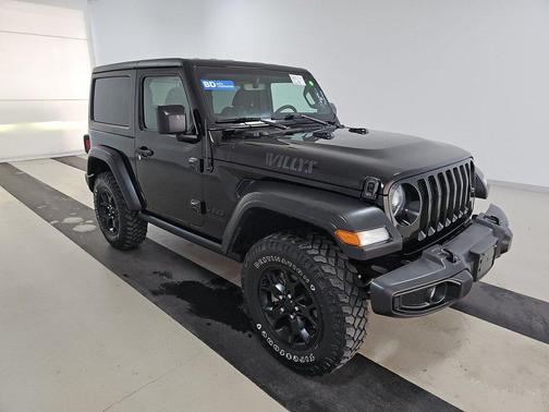 Black Clearcoat 2021 Jeep Wrangler Willys 4x4