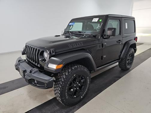 Black Clearcoat 2021 Jeep Wrangler Willys 4x4