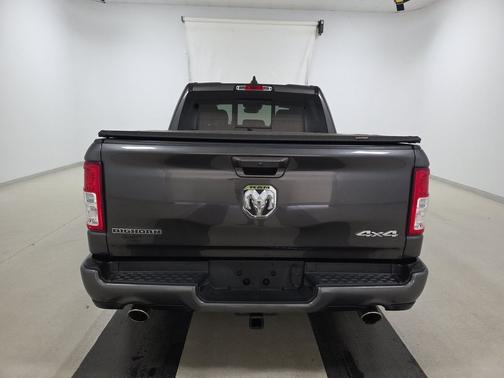 Granite Crystal Metallic Clearcoat 2021 RAM 1500 Big Horn 4x4 Crew Cab 5'7" Box