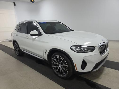 Alpine White 2022 BMW X3 sDrive30i Sports Activity Vehicle