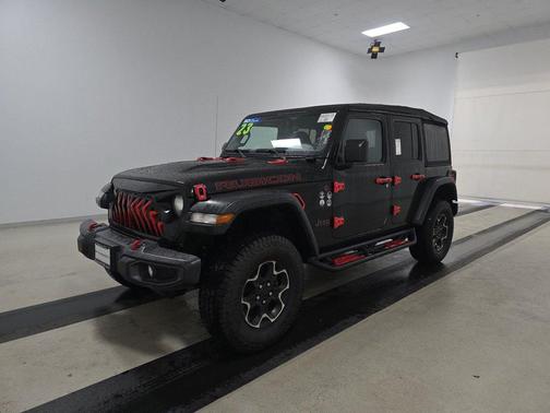 Black Clearcoat 2023 Jeep Wrangler Rubicon 4 Door 4x4