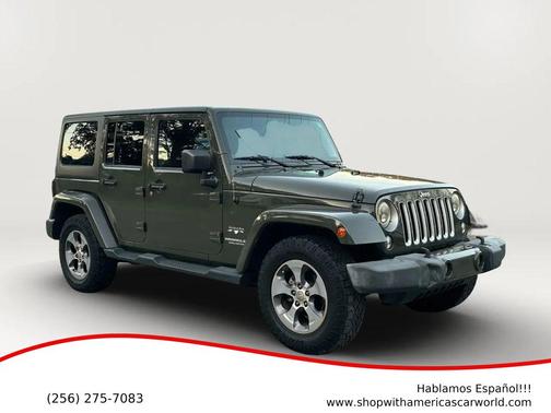 2016 Jeep Wrangler Unlimited Sahara