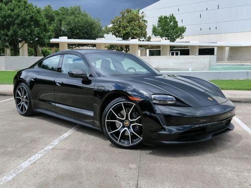 Black 2024 Porsche Taycan RWD