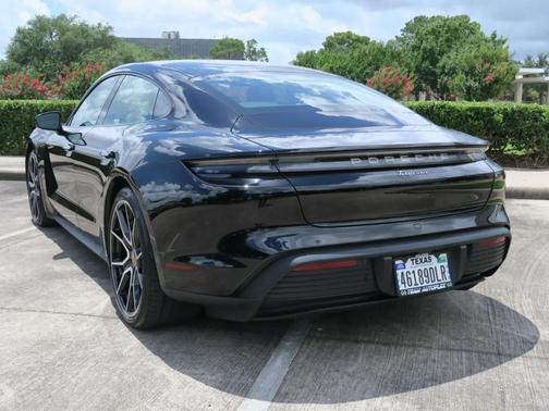 Black 2024 Porsche Taycan RWD
