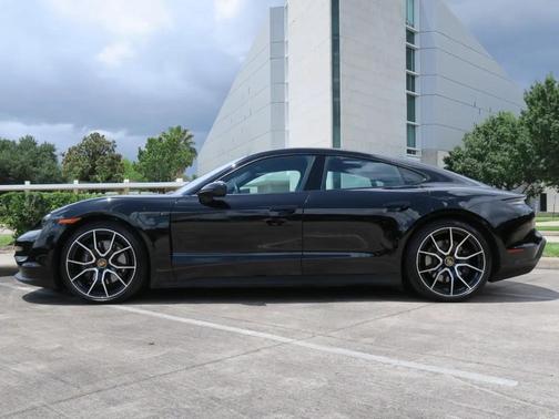 Black 2024 Porsche Taycan RWD