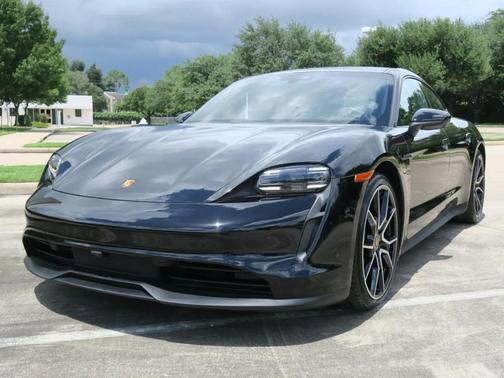 Black 2024 Porsche Taycan RWD