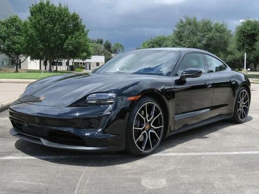 Black 2024 Porsche Taycan RWD