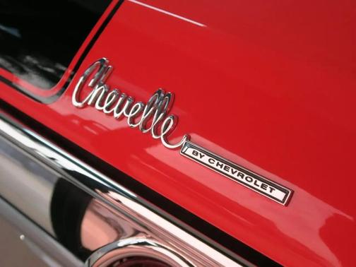 Red 1972 Chevrolet Chevelle Convertible