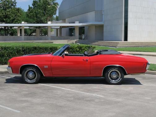Red 1972 Chevrolet Chevelle Convertible