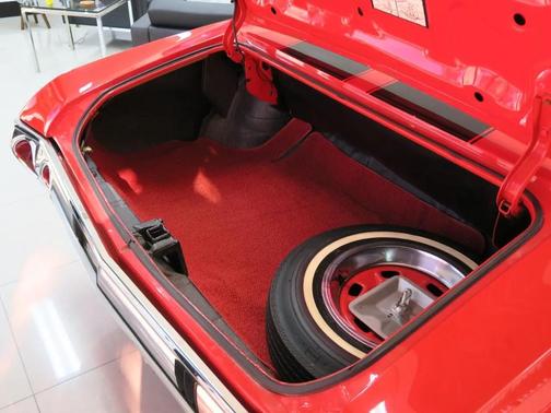 Red 1972 Chevrolet Chevelle Convertible