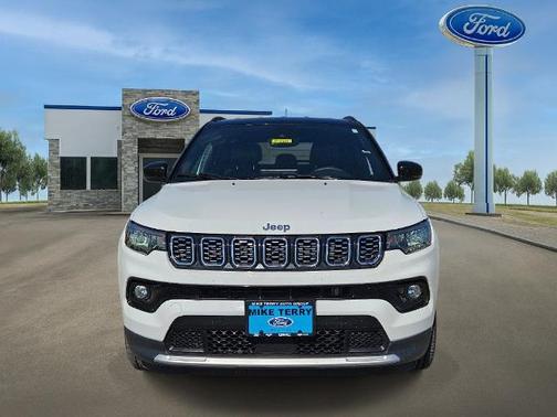 Bright White Clearcoat 2024 Jeep Compass LIMITED