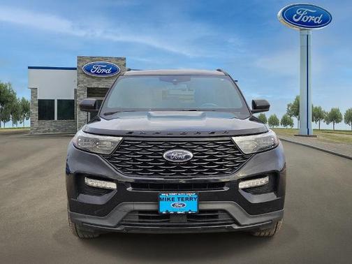 AGATE BLACK METALLIC 2024 Ford Explorer ST-LINE