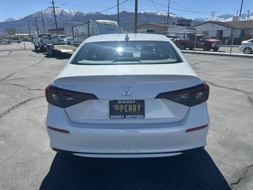 Platinum White Pearl 2026 Honda Civic LX