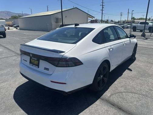 Platinum White Pearl 2026 Honda Accord Hybrid Sport-L