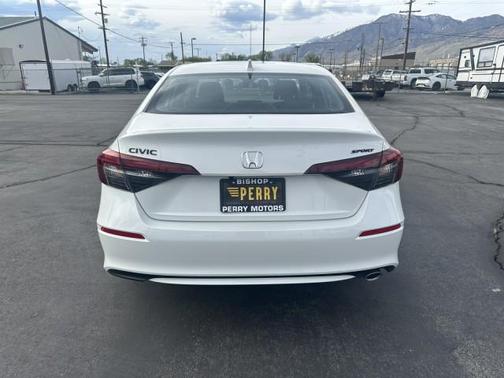 Platinum White Pearl 2026 Honda Civic Sport