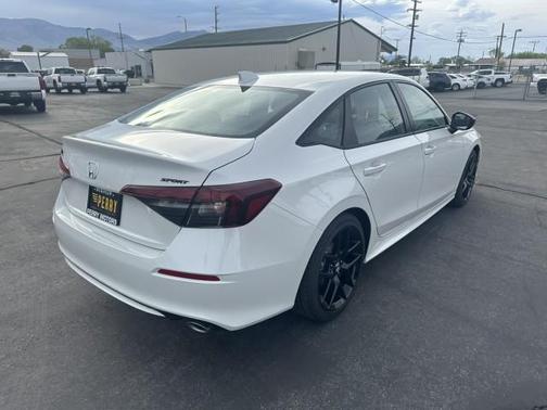Platinum White Pearl 2026 Honda Civic Sport