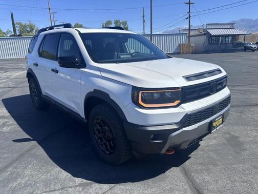 Platinum White Pearl 2026 Honda Passport AWD TrailSport Elite Blackout