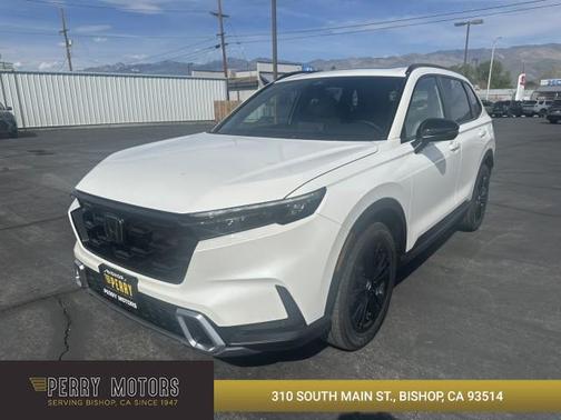 Platinum White Pearl 2026 Honda CR-V Hybrid Sport Touring AWD