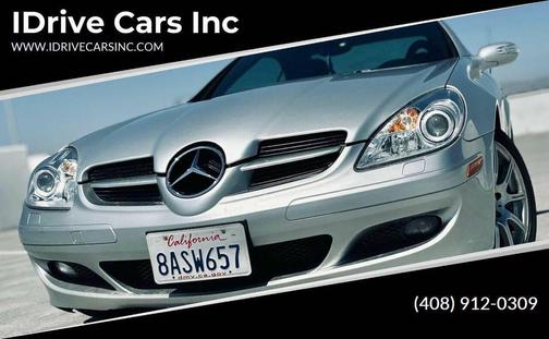 Diamond Silver Metallic 2007 Mercedes-Benz SLK-Class SLK350 Roadster