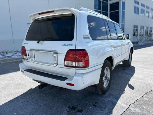 Crystal White 2006 Lexus LX 470 Base