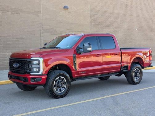 Rapid Red 2024 Ford F-250 Lariat 4x4 4dr Crew Cab 6.8 ft. SB Pickup
