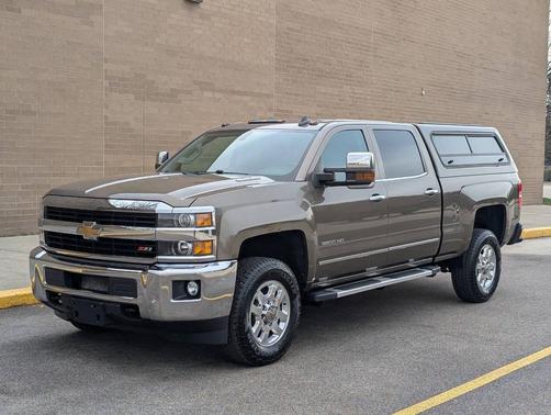 Tan 2015 Chevrolet Silverado 3500 LTZ Truck