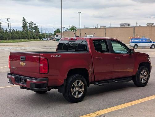 Cajun Red Tintcoat 2017 Chevrolet Colorado Z71
