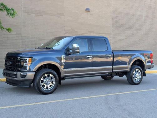 Blue Jeans Metallic 2020 Ford F-350 King Ranch
