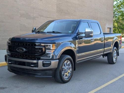 Blue Jeans Metallic 2020 Ford F-350 King Ranch