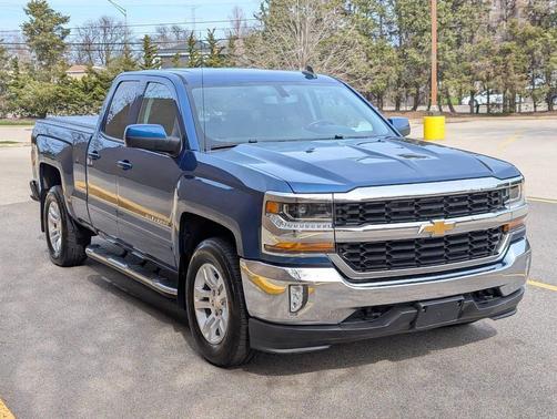 Blue 2018 Chevrolet Silverado 1500 1LT