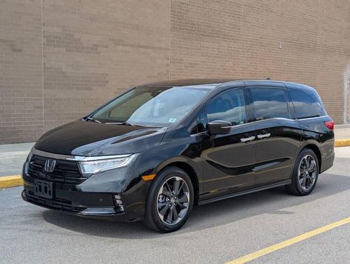 Black 2024 Honda Odyssey Elite 4dr Mini Van