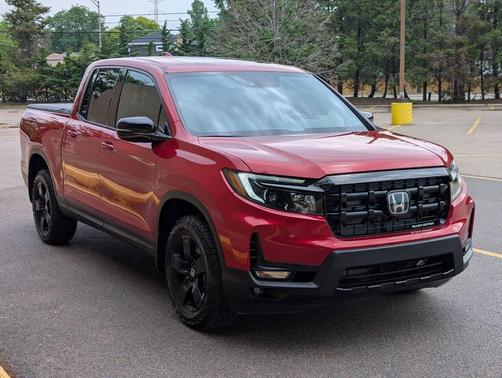 Red 2025 Honda Ridgeline Black