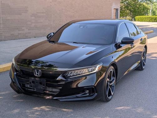 Black 2022 Honda Accord Sport SE 1.5T