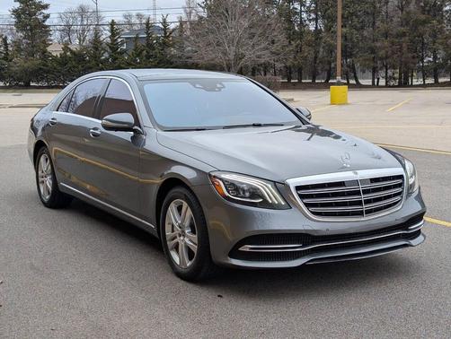 Gray 2018 Mercedes-Benz S-Class S 450 4MATIC AWD 4dr Sedan