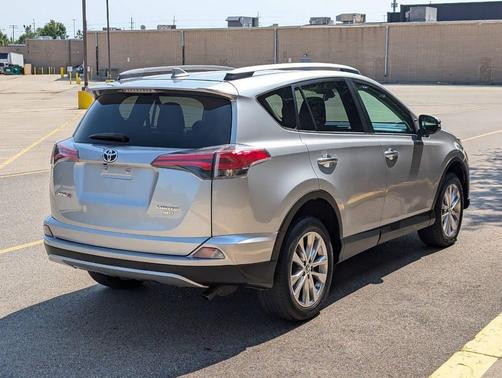 Silver 2017 Toyota RAV4 Limited