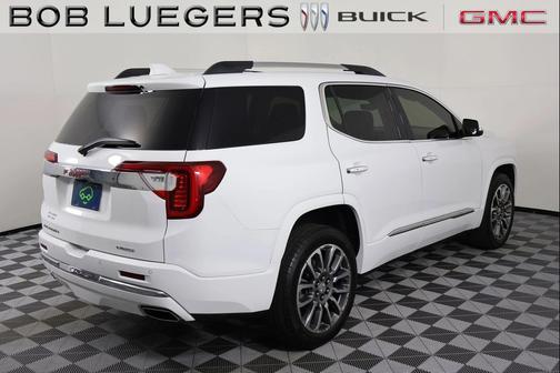 White 2021 GMC Acadia Denali