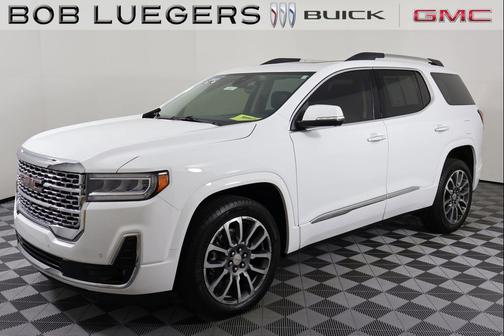 White 2021 GMC Acadia Denali