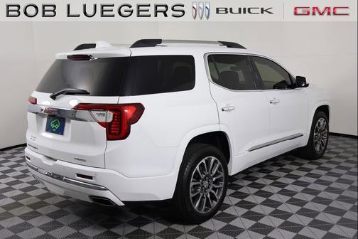 White 2021 GMC Acadia Denali