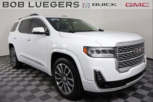 White 2021 GMC Acadia Denali