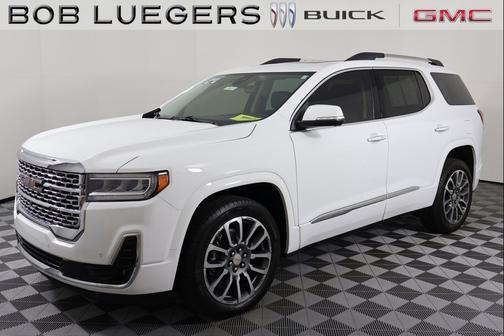 White 2021 GMC Acadia Denali