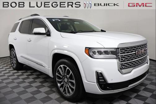 White 2021 GMC Acadia Denali