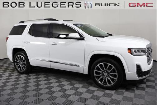 White 2021 GMC Acadia Denali