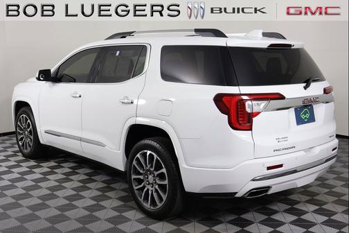 White 2021 GMC Acadia Denali
