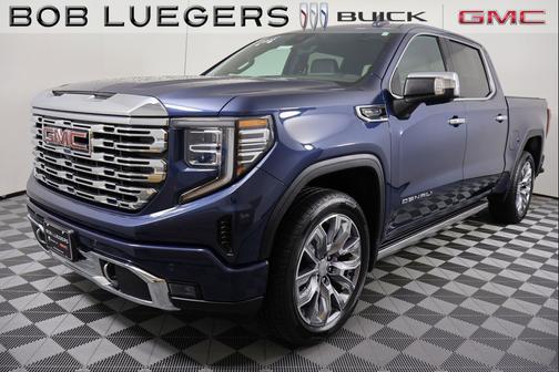 Pacific Blue Metallic 2023 GMC Sierra 1500 Denali