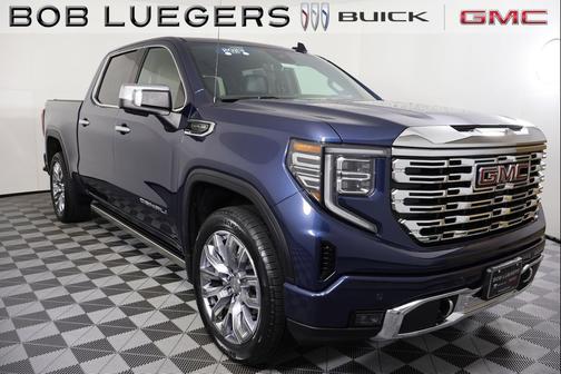 Pacific Blue Metallic 2023 GMC Sierra 1500 Denali