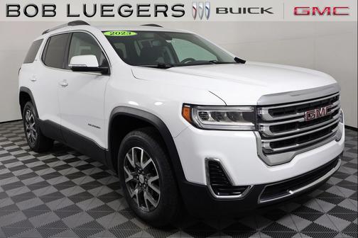 Summit White 2023 GMC Acadia FWD SLE