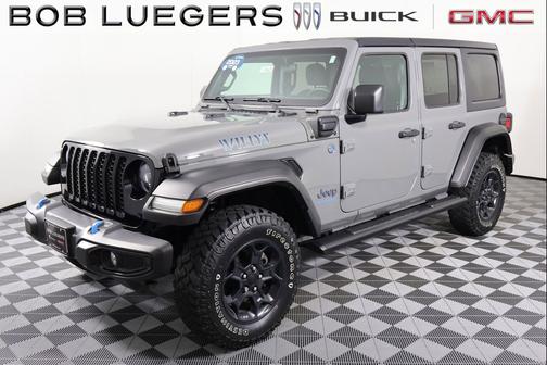 Sting-Gray Clearcoat 2023 Jeep Wrangler 4xe Base