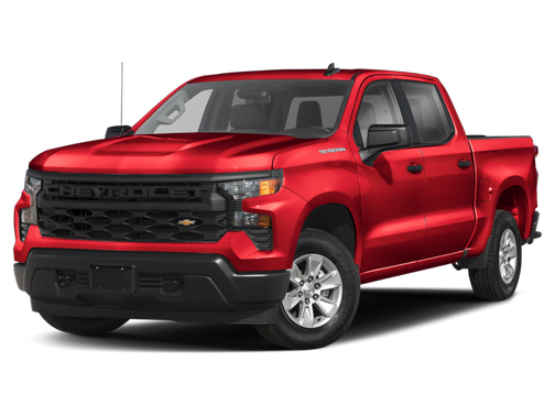 Red Hot 2025 Chevrolet Silverado 1500 Custom