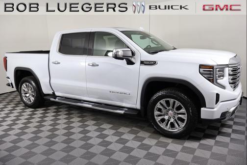 Glacier White Tricoat 2026 GMC Sierra 1500 Denali